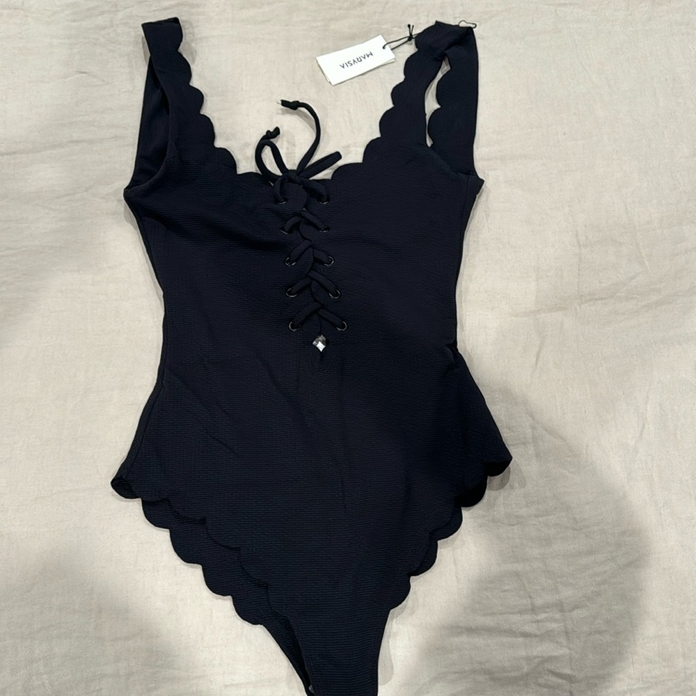 NWT Marysia Palm Spring Maillot Black size xs